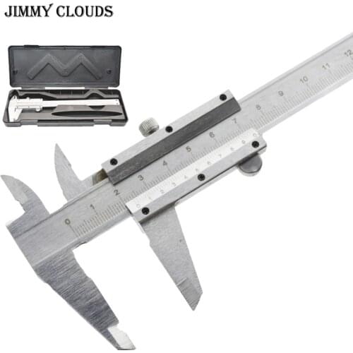 Vernier Caliper 6" 0-150mm/0.02mm Metal Calipers Gauge Micrometer Pie De Rey Paquimetro Measuring Tools caliper