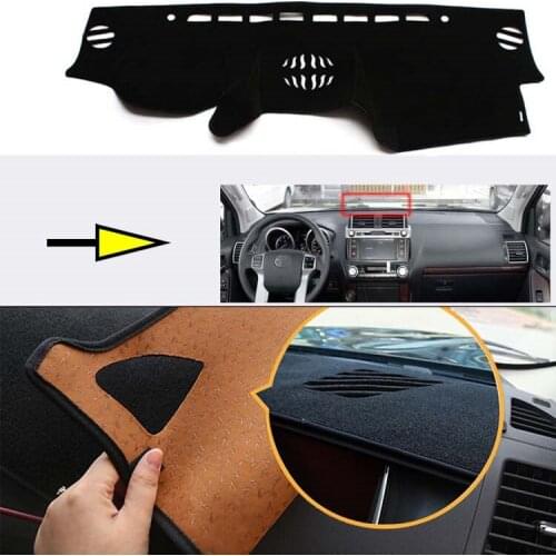 Brand New Interior Dashboard Carpet Photophobism Protective Pad Mat For Toyota Prado 2014-2016
