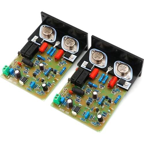 SUQIYA-Replica QUAD405 imitation country power amplifier finished board dual channel with heat sink 100W +100W 8R