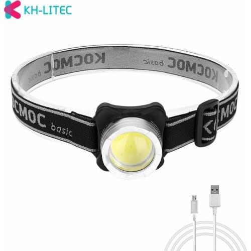 4 Modes LED Headlamps USB Rechargeable Built-in Battery Waterproof Headlight For Outdoor Climbing Searchlights LED Night Fishing