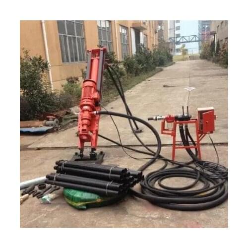 YGQ100 Fully Pneumatic Open-Air Blasting Hole Portable Dth Drilling Rig Construction Quarry Drilling Machinery