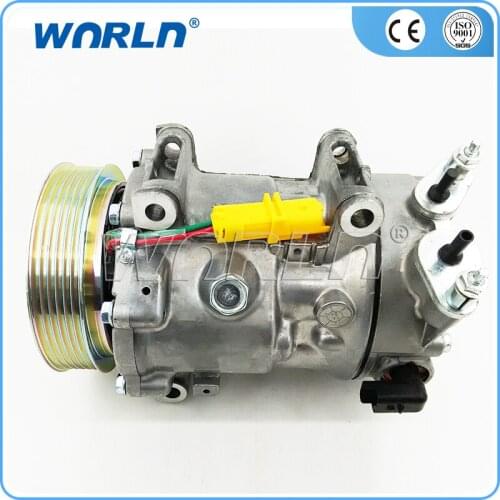 AUTO A/C COMPRESSOR for PEUGEOT 408/4008/Citroen C5/3008/308 /1.6 2.0 2007-2013 6453.QK/9651910980/9659875780/6453.QJ/6453.QJ