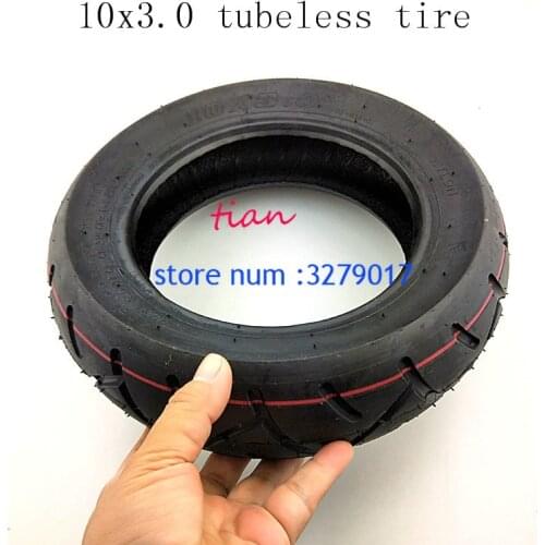 Free shipping 10x3.00 electric scooter Tubeless Vacuum tire 10*3.0 scooter vacuum tyre 10 inch widening and thickening tire