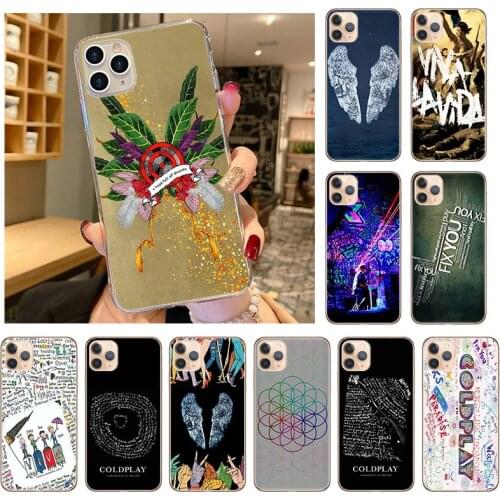 Coldplay POP Everyday Life Phone Case for iPhone 12 12mini 11 Pro XS Max XR X 7 8 6s Plus SE2020 5 Silicone TPU Soft Back Cover