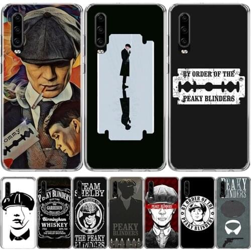 Peaky Blinders Cross Logo Phone Case For Huawei Mate 30 20 10 P40 P30 P20 P10 Pro Lite P Smart Z Plus 2019 2018 Cover Coque
