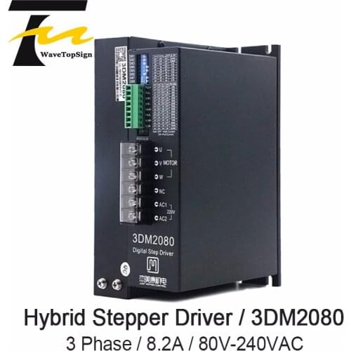 JMC Digital Stepping Motor Driver 3DM2080 3 Phase Input Voltage 80-240VAC 8.2A Match with AC220V Motor Serial 110 130