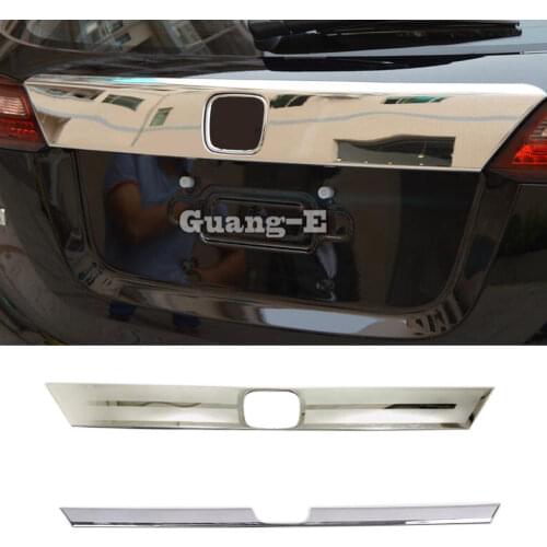 Car Body Detector ABS Chrome Rear Door Tailgate Frame Plate Trunk Trim Lamp For Honda HR-V HRV Vezel 2015 2016 2017 2018