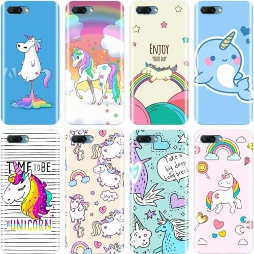 Unicorn On Rainbow Jetpack Cover Soft Silicone Phone Case For Huawei MATE 7 8 9 10 20 pro Honor 8 9 10 V10 NOTE10 lite