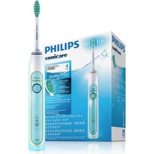 Philips Original HX6711 Sonicare ElectricToothbrush Healthy White Easy-stay with 31000 R/M 2 Mode Intelligent Timing Waterproof