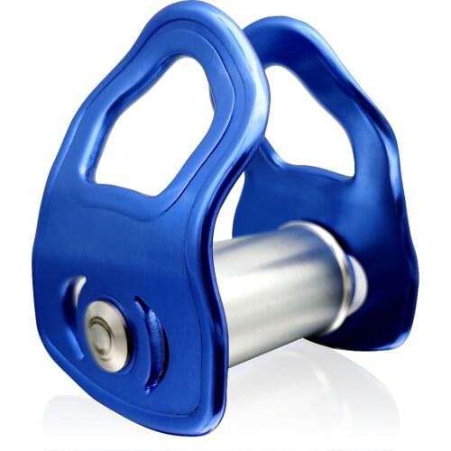 Blue Ninja Slider Pulley Obstacle Course for Kids Slider Slackline Pulley - Zip Along Your Ninja Course with The Most Fun