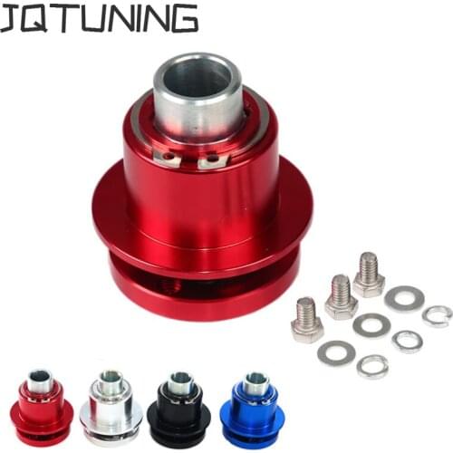 JQTUNING-360 Degree Racing Aluminum Steering-Wheel-Quick-Release-Disconnect-Hub-IMCA