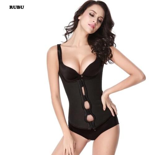 Sex Slim Waist Trainer Vest Corset Slimming Rubber Latex Waist Cincher Corsets Body Shapewear Women Waist Cincher