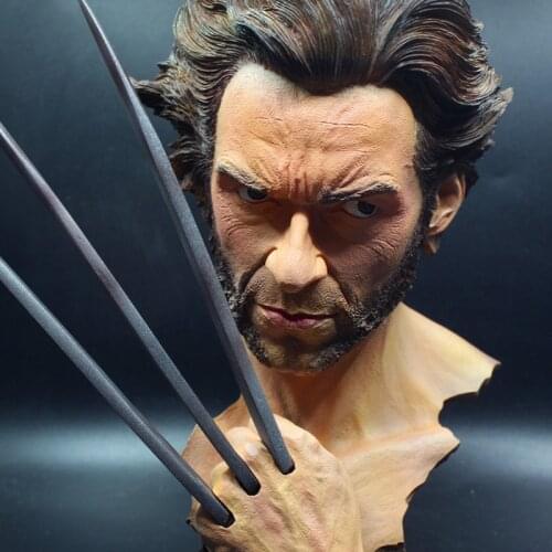 Cool Three Colors Imitation Copper Statue Bust Decoration Model Birthday Gift