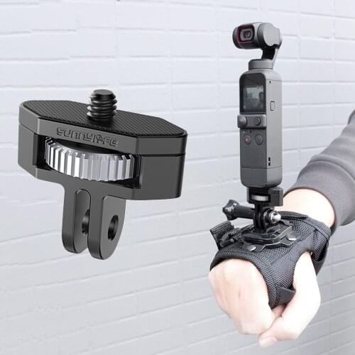 Mini 1/4 Mount Adapter with Screw for ONE X2/X for FIMI PALM 2, Thread Camera Accessory Parts Modification Outdoor Use