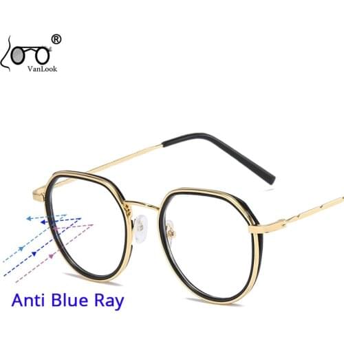 Women Anti Blue Ray Computer Glasses Men Optical Eyeglasses Frame Decorative Spectacle Transparent Eyewear UV400 Anti Glare