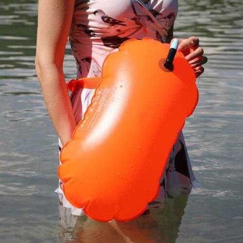 Life Saving Swimming Inflatable Flotation Bag Safety Inflatable Swim Buoy Tow Float PVC Swimming Buoy Safety Float Air Dry Bag