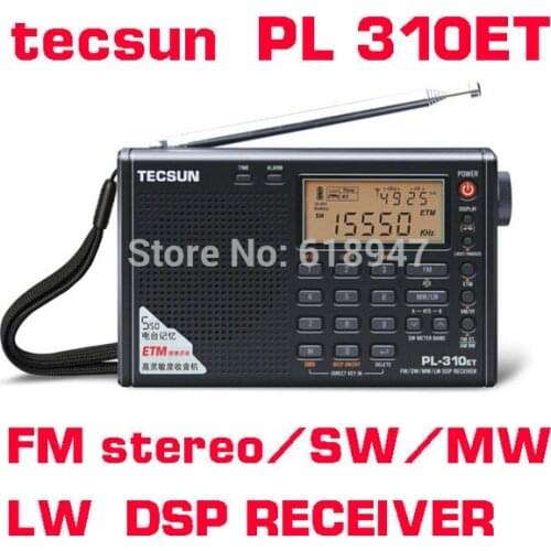 Tecsun PL310ET PL-310ET Full Band Radio Digital Demodulator FM/AM/SW/MW/LW World Band Stereo Radio Digital Receiver