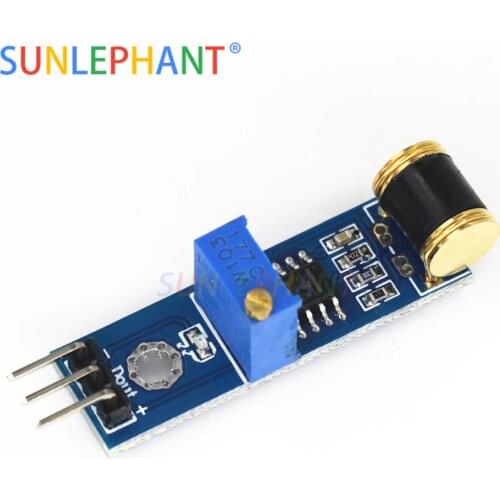 1pcs 801S Vibration Shock Sensor Sensitivity Adjustable