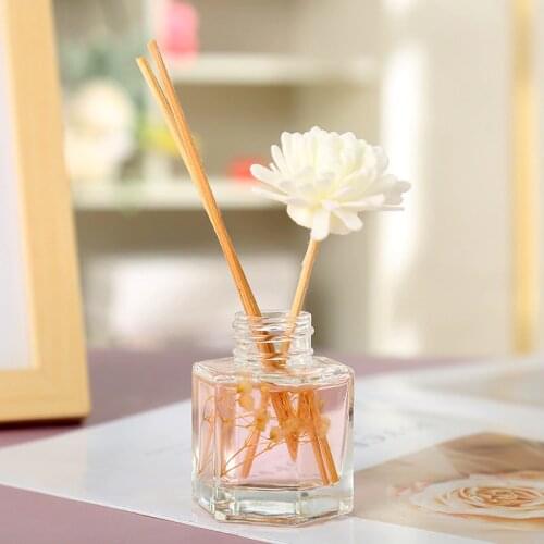 50Ml Home Fragrance Oil Rattan Reed Diffuser Room Perfume Aroma Essential Oil Jasmine Lavender Garndenia Ocean Rose, etc