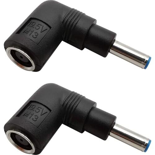 7.4mm to 4.5mm DC Dongle Tip Adapter Connector Compatible For HP Stream Spectre Pavilion Envy Elitebook Split Chromebook