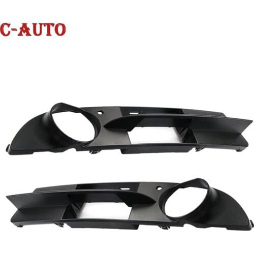 Car Fog Lamps Fog Lights Decoration Frame Cover For BMW E60 525I 530I E61 545I 550I 51117049243/51117049244 car-styling