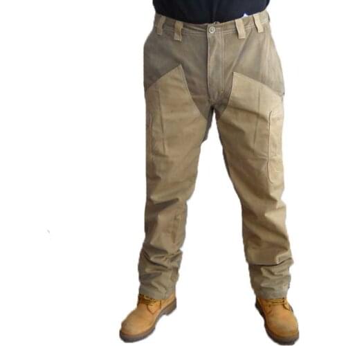 Pantaloon pants fishing hunting men zip pockets pockets waterproof rain