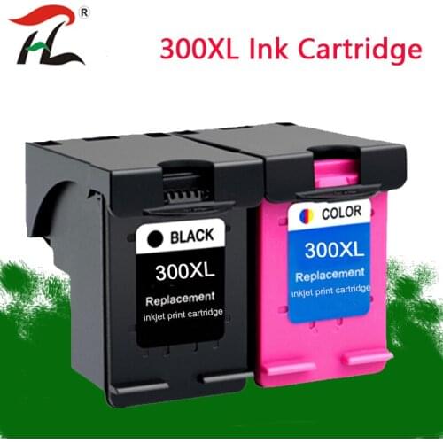 YLC Compatible for HP300XL 300XL hp300 ink cartridge For HP Deskjet D1660 D2560 D2660 D5560 F2420 F2480 F2492 F4210 Printer