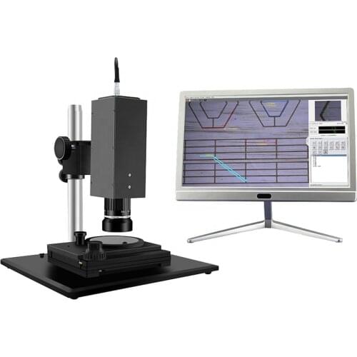 FM325MP-Q free calibration monocular lcd measuring digital desktop version scanning electro wifi digital microscope
