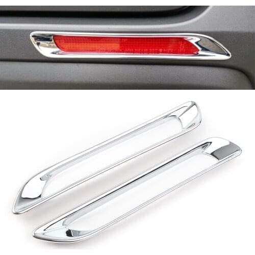 For Toyota RAV4 2019 2020 Chrome Auto Rear Fog Light Lamp Cover Trim Decoration ABS Plastic