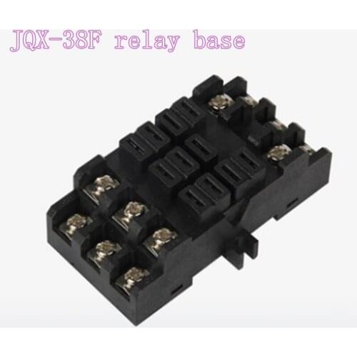 JQX-38F relay base / socket Q38F base HHC71B high power relay base 11 feet