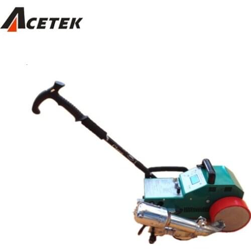 Geomembrane weld seam sealing machine