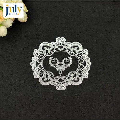 Julyarts Elliptical Antler metal Cutting Dies New 2019 Scrapbooking For Handwork Gift Troqueles De Corte De