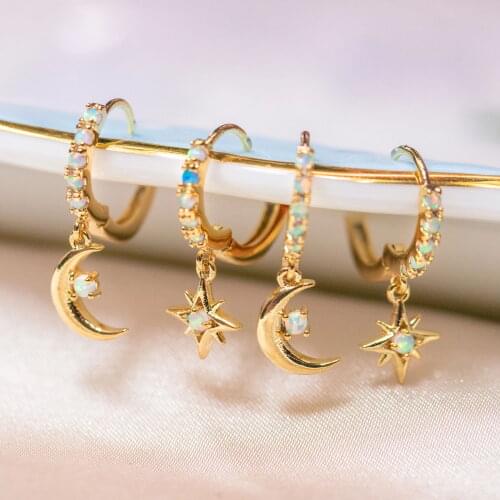 JYZSWBB Women's Gold Earrings