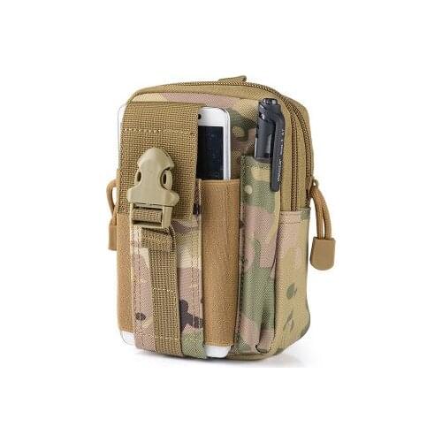 Camouflage Worker Waist Packs Tactical Military Waist Bag Molle Waterproof Travel Bags Belt Phone Pouch Army Swat