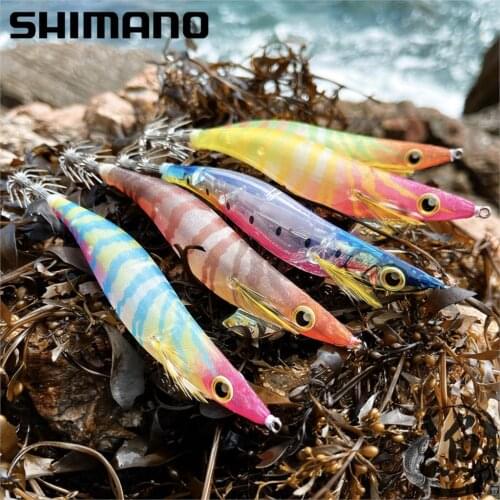 The new 2021 Japan shimano wood shrimp SEPHIA vibrating blades and wood shrimp catch squid hook road and false bait