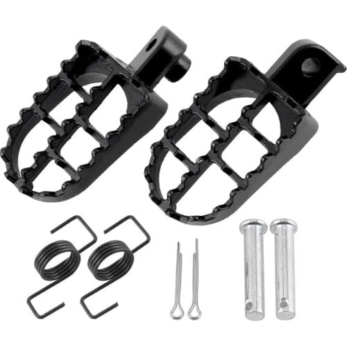 Foot Pegs Pedals for Yamaha TW200 PW50 PW80 Pit Dirt Bike SSR SDG Footrests Foot Pegs Set For Honda X R 50 XR70 Pit r30