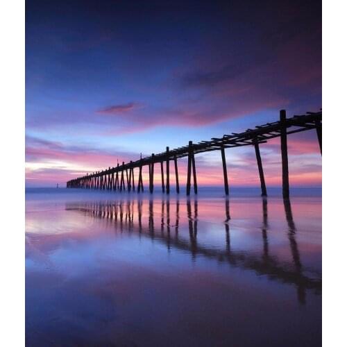 Nature Beautiful Scenery 3 Silk Fabric Wall Poster Art Decor Sticker Bright