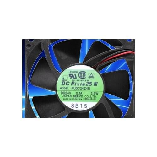 PUDC24Z4R 8025 24V 2.4W 8cm