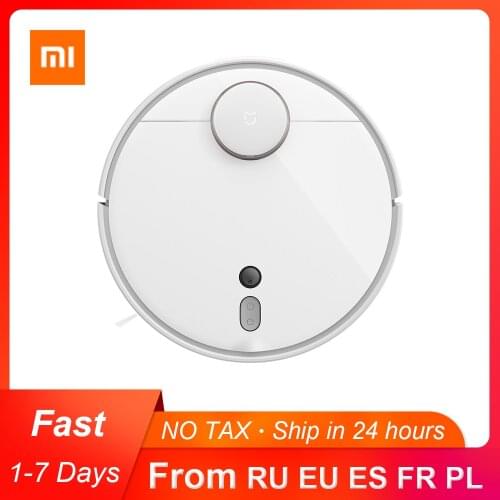 2019 XIAOMI MIJIA Mi Robot Vacuum Cleaner 1S 2 for Home Automatic Sweep Dust Sterilize cyclone Suction WIFI APP Smart Planned RC