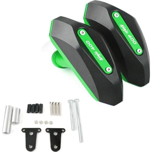 For Kawasaki Z400 Ninja 400 Frame Sliders Crash Pads Motorcycle CNC Falling Protector Guard Z Ninja 400 Engine Protection Cover