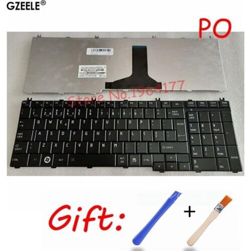 Portuguese/Po Replacement Laptop Keyboard for TOSHIBA L750 L750D L755D L760 L770D L775 C650 L650 L650D L655 L670