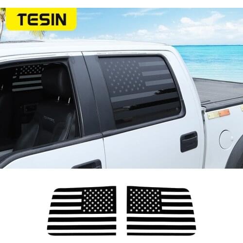 TESIN Car Sticker For Ford F150 Raptor Car Exterior Rear Windshield Window Decoration Stickers For Ford F150 Raptor 2009-2014