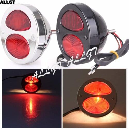 Motorcycle Tail Brake Light for Harley Dyna Softail Fatboy Sportster 883/1200