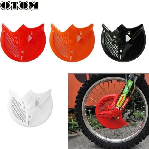 OTOM Motorcycle Disc Guards Front Brake Rotor Guard Cover Protection For CRF250R CRF250RX CRF450R CRF450RX Dirt bike