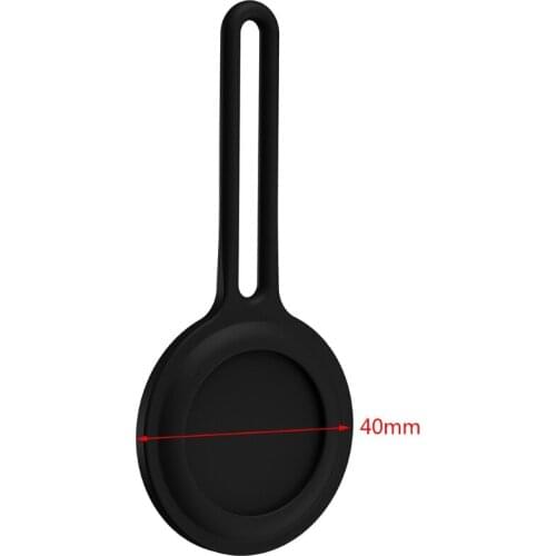 Protective Cover Shockproof Soft Silicone Case Shell Location Tracker Protector for AirTags Bluetooth Tracker P9YA