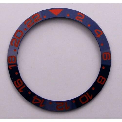 38mm ceramic bezel fit 40mm watch case SUB Automatic GMT mens watch