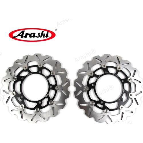 ARASHI Front Brake Disc For SUZUKI GSR 400 2006-2010 CNC Brake Disks Rotors GSR400 GSR-400 2007 2008 2009 DL V-STROM - ABS 650