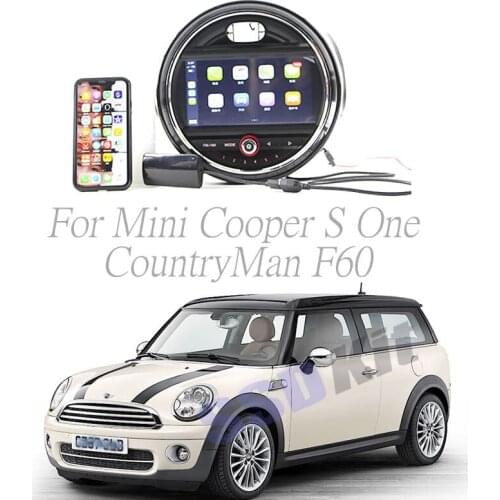 Internet Multimedia For Mini Cooper S One CountryMan F60 NBT GPS Audio Stereo CarPlay 360 Radio Screen Navigation Car Android