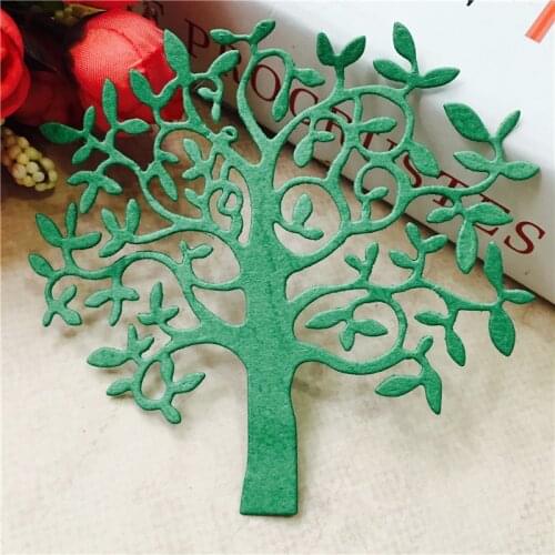 Tree Cover Metal Cutting Dies scrapbooking Stencils for Craft Paper DIY envelope Scrapbook new dies Cut Template