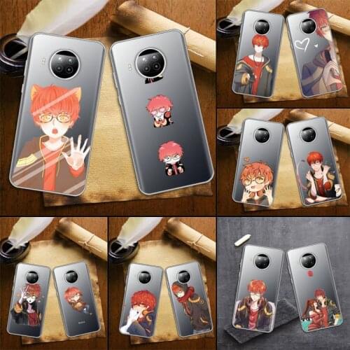 707 Mystic Messenger Anime Phone Case Transparent for Xiaomi mi Redmi note 10 t 8 9 pro lite 11 Samsung S 8 9 10 20